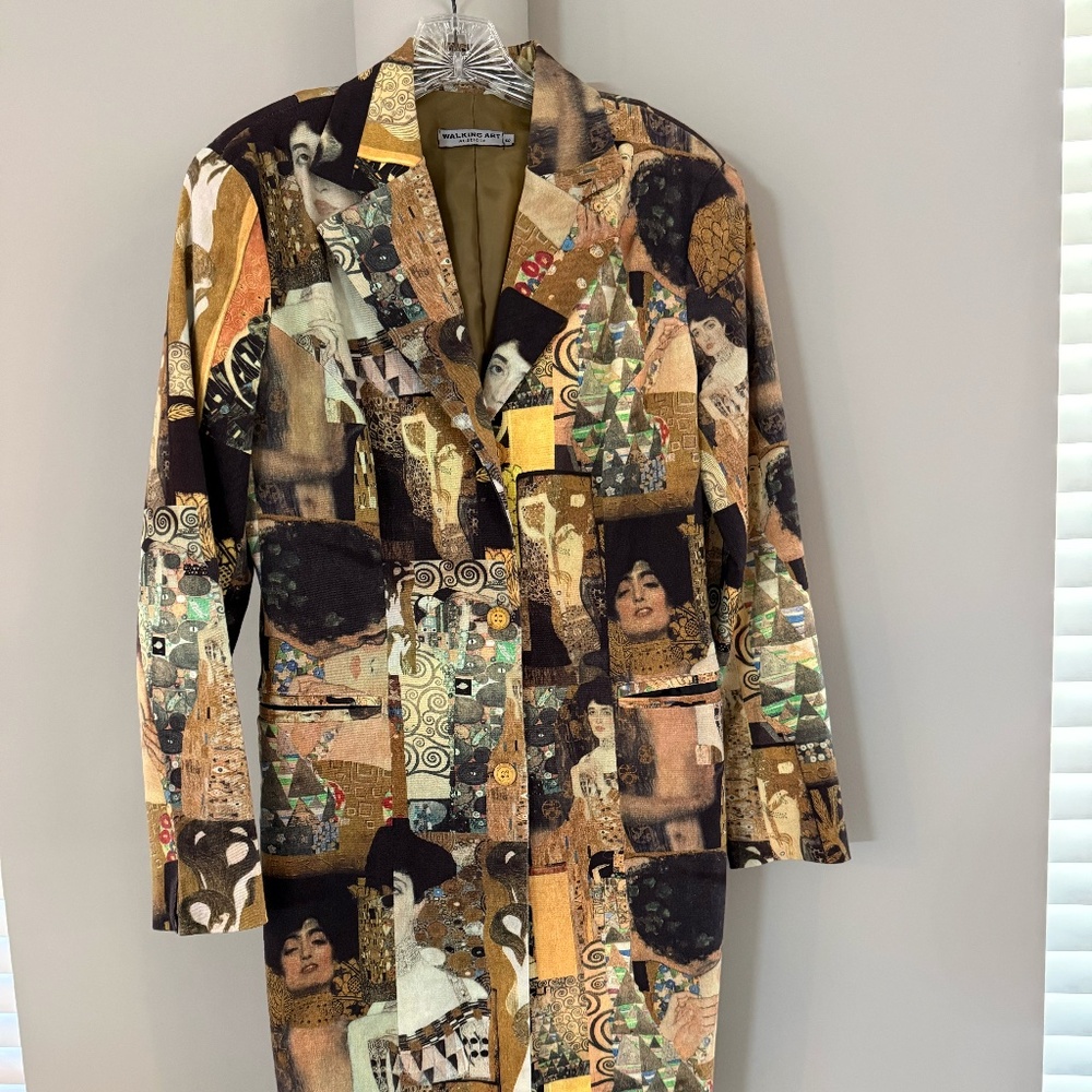 Long Jacket/Blazer. So unique and special.......